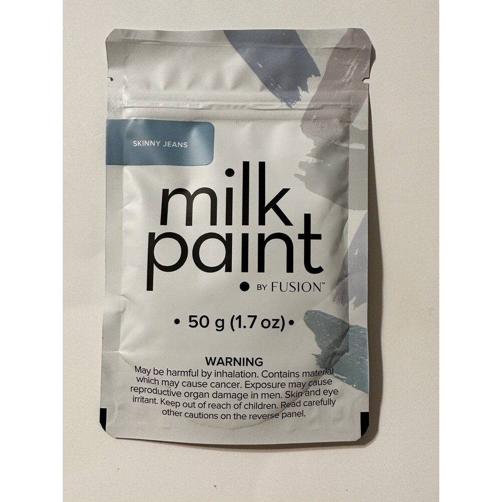 New Sealed Milk Paint By Fusion Powder  In Skinny Jeans 50 Grams Makes 80ml